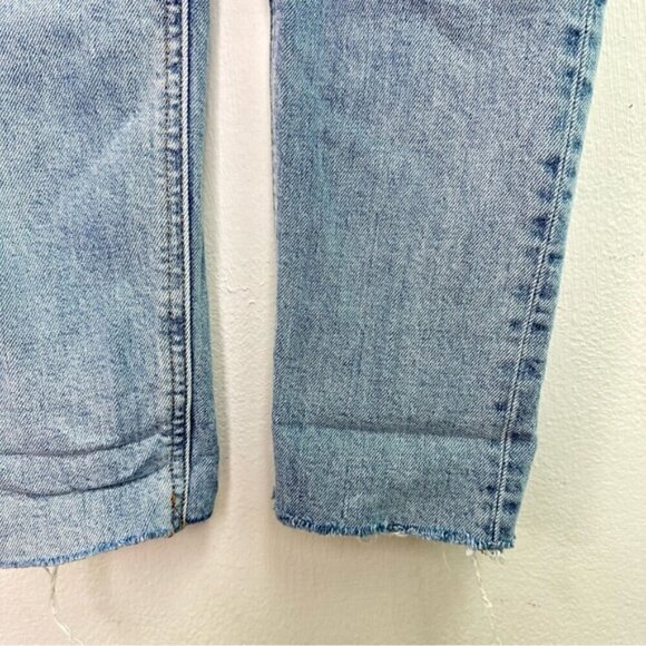 Denim Forum The Yoko High Rise Slim Jeans Size 24 Medium Light wash - Picture 12 of 12